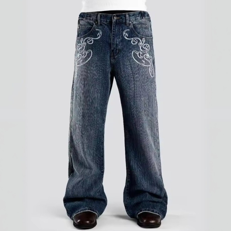 Embroidery Knit - Retro Y2K 2-teiliges Set Street-Style-Anzug Gestreifter