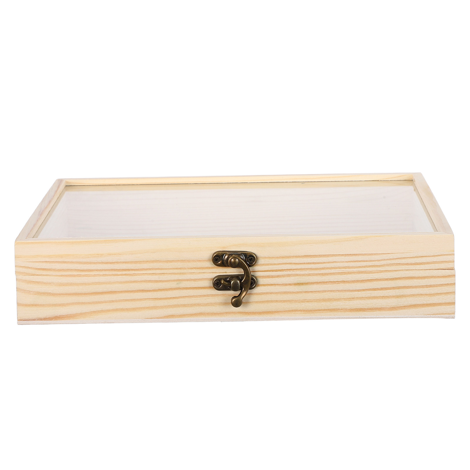 Frame Display Wood - Massivholz-Insekten-Exponatbox 26x20cm Transparenter Rahmen für Schule,