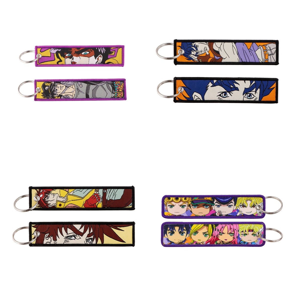 Embroidery Frame - 1 Stück Trendiger Anime-Schlüsselanhänger für Männer