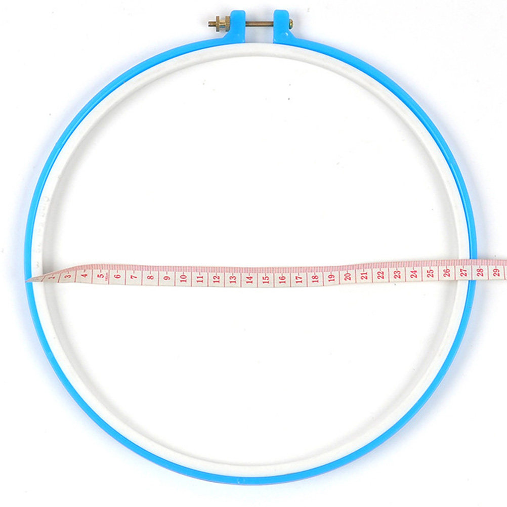 Embroidery Ring Sizes - 5-teiliges Kreuzstich-Rahmen-Set aus Kunststoff, Stickringe in