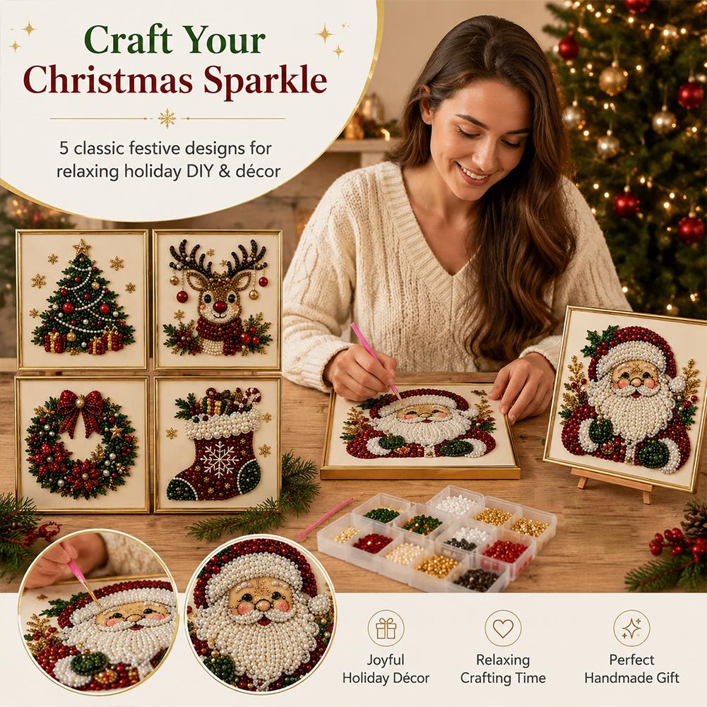 Weihnachtsmann Perlen-Kunst DI – Embroidery Frame Bewertung und Preis