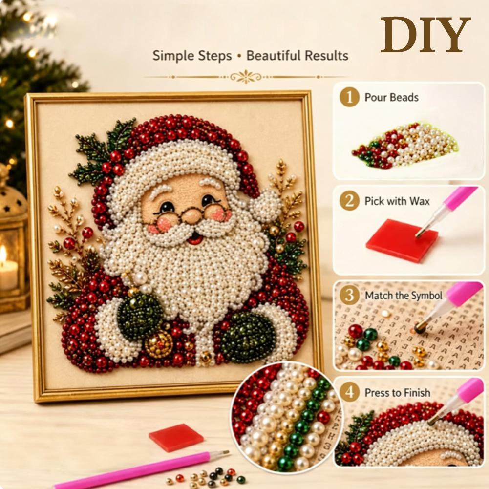 Weihnachtsmann Perlen-Kunst DI – Embroidery Frame Bewertung und Preis
