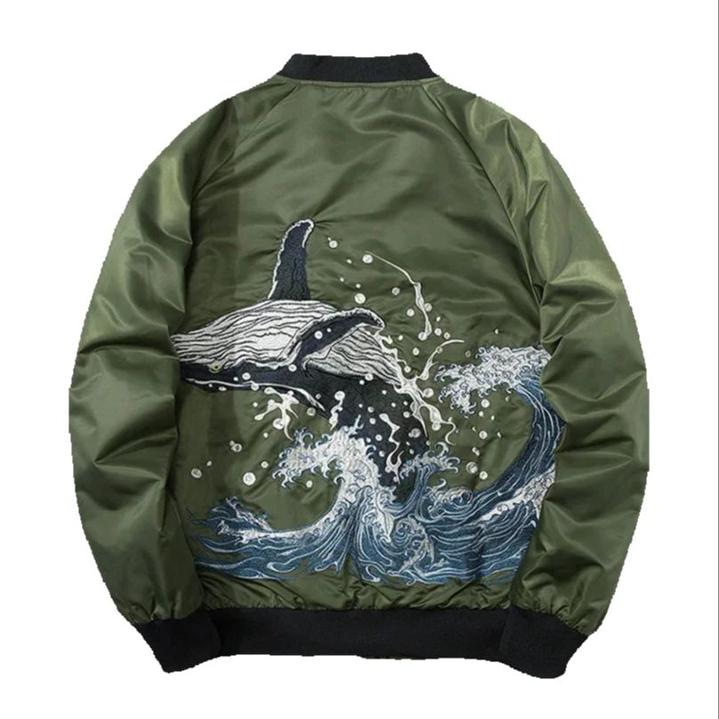 Sukajan Bestickte Bomberjacke  – Embroidery University Bewertung und Preis