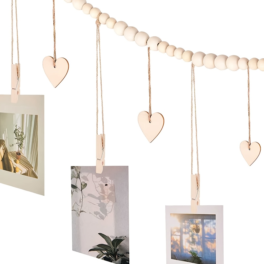 Hängende Foto-Display-Wanddeko – Frame Display Wood Bewertung und Preis