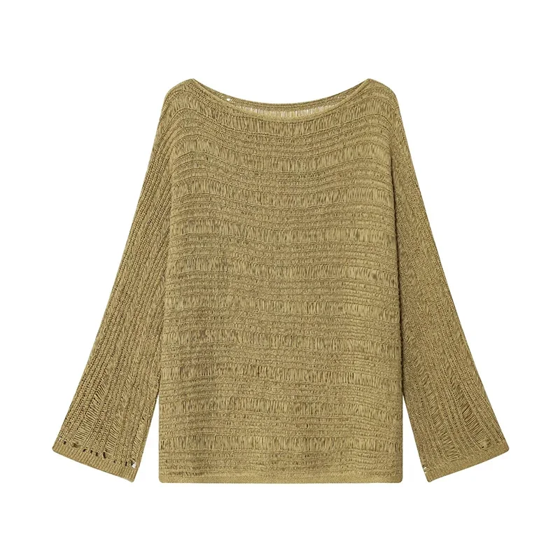 Vintage-Strickpullover mit U-B – Embroidery Knit Bewertung und Preis