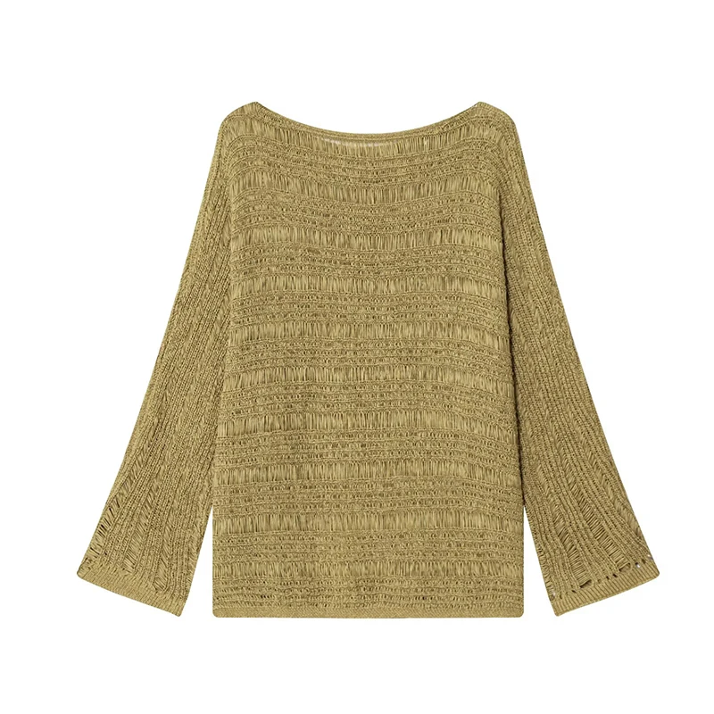 Vintage-Strickpullover mit U-B – Embroidery Knit Bewertung und Preis