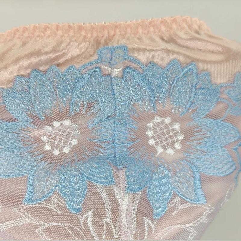 Herren Spitzen-Stickerei Rosa  – Embroidery Knit Bewertung und Preis