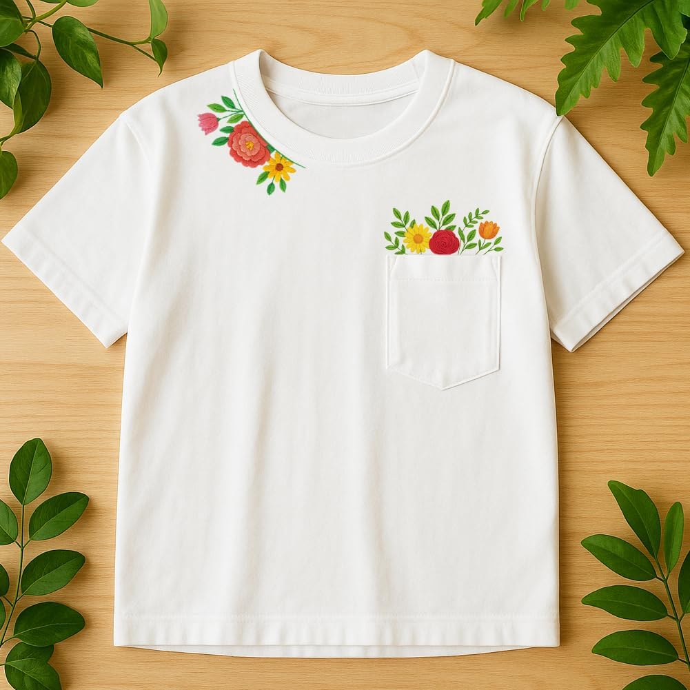Blumen wasserlöslicher Stabili – Embroidery Paper Bewertung und Preis
