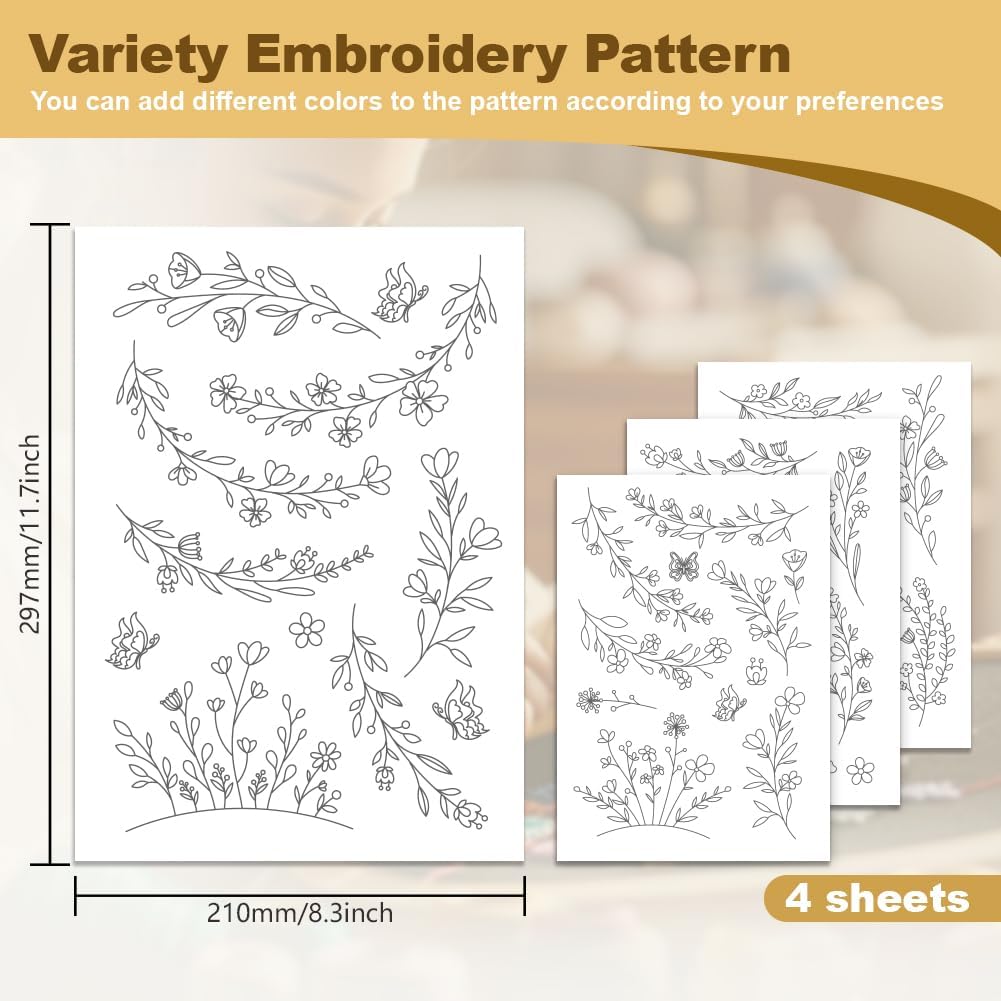 Wasserlösliches Stickerei-Stab – Embroidery Paper Bewertung und Preis