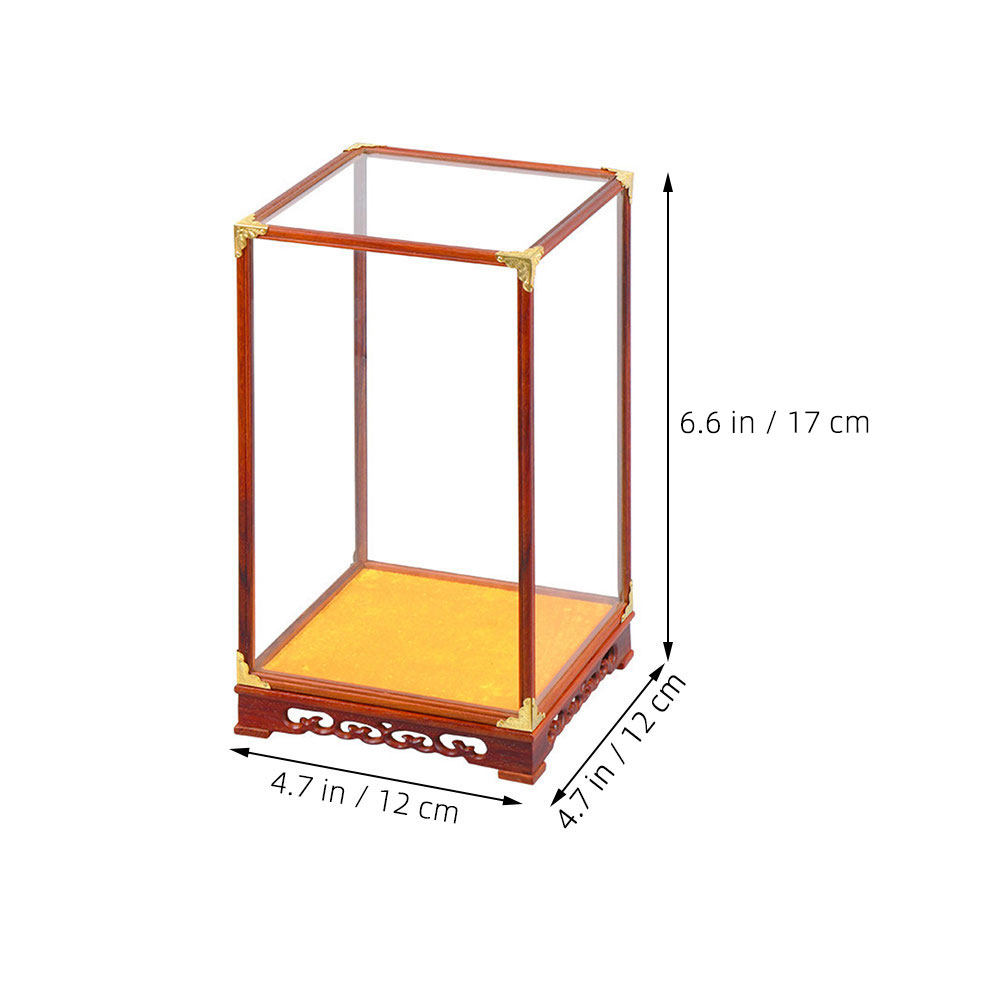 Glasvitrine Buddha-Schutzgehäu – Frame Display Wood Bewertung und Preis