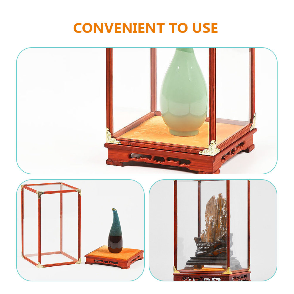 Glasvitrine Buddha-Schutzgehäu – Frame Display Wood Bewertung und Preis