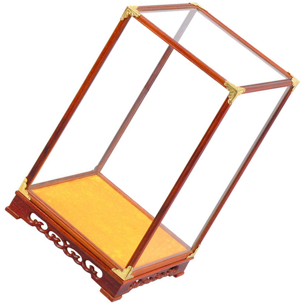 Glasvitrine Buddha-Schutzgehäu – Frame Display Wood Bewertung und Preis