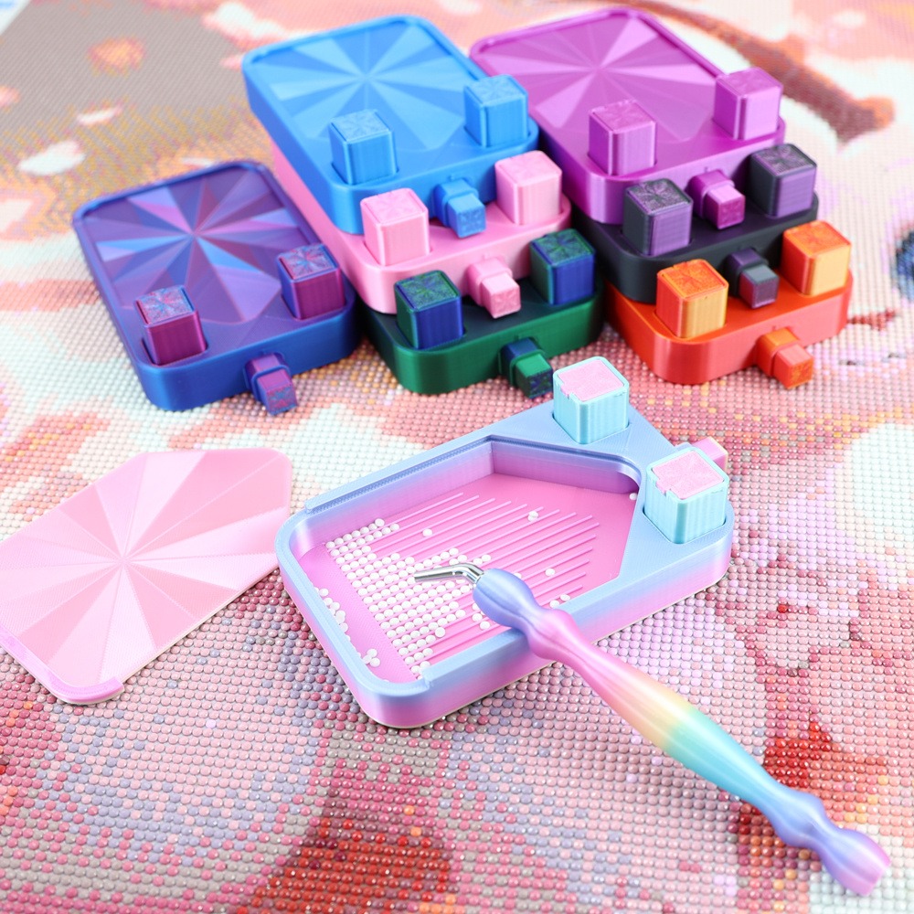 Mehrfarbiges Diamant-Malerei-T – Embroidery Kit Starter Bewertung und Preis