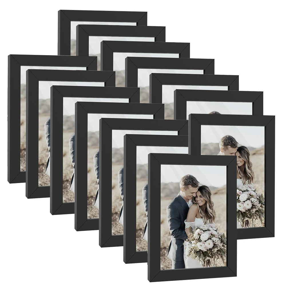 4x6 Zoll (14 Stück/Set) Bilder – Frame Display Wood Bewertung und Preis